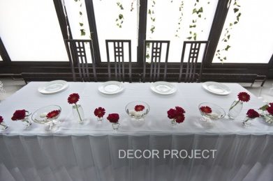 Красно-белая свадьба. Столовая No.1 Волоколамское шоссе д.2 в здание Гидропроекта
