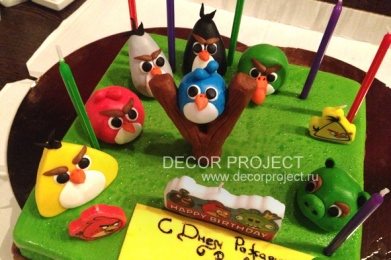 День рождения Всевлада в стиле Angry Birds. Бюджет 10 000