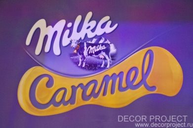 Праздник в честь выхода нового продукта Milka Caramel. Ресторан La Terrasse. Бюджет 54 000